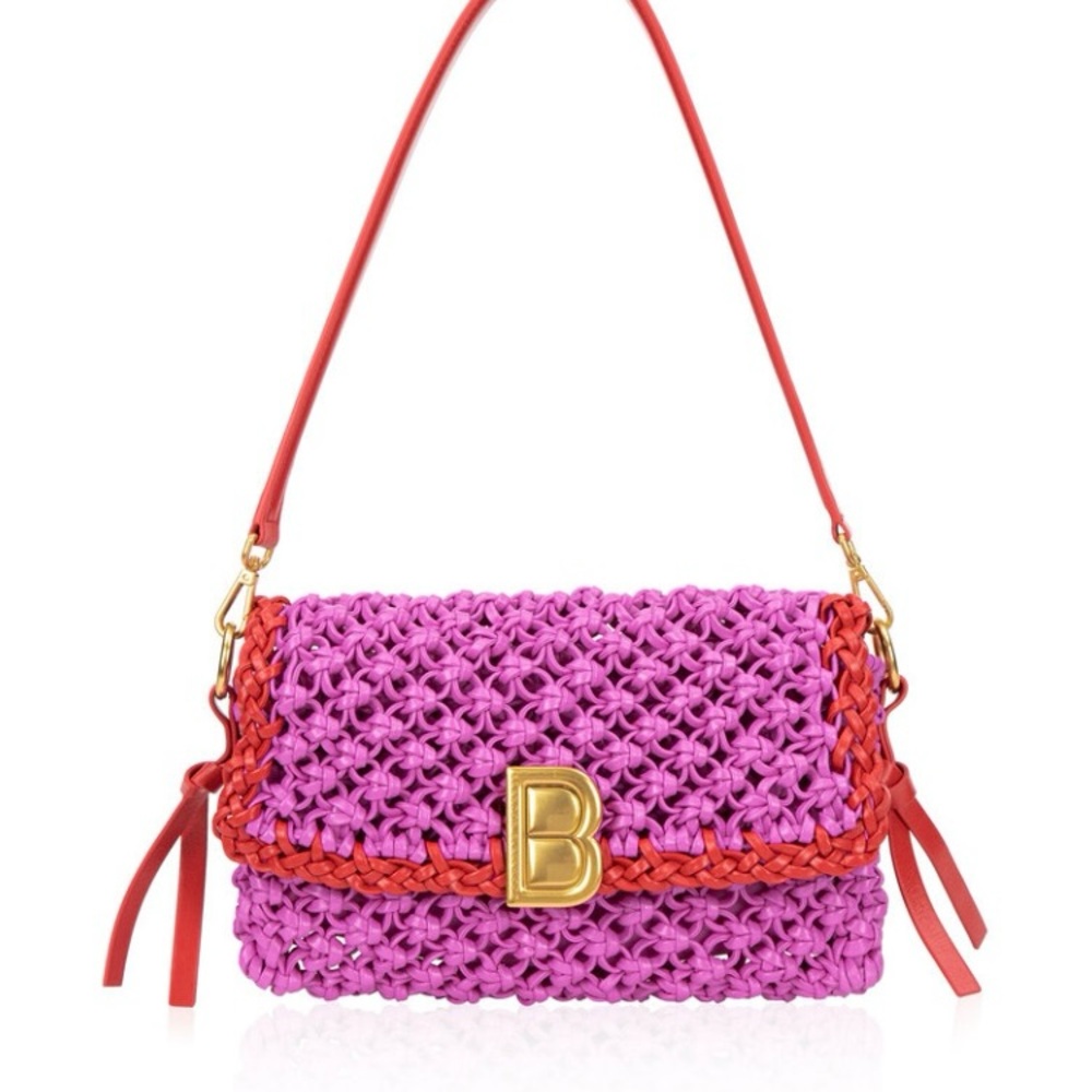 BNIB Brandon Blackwood Nia Woven Bag